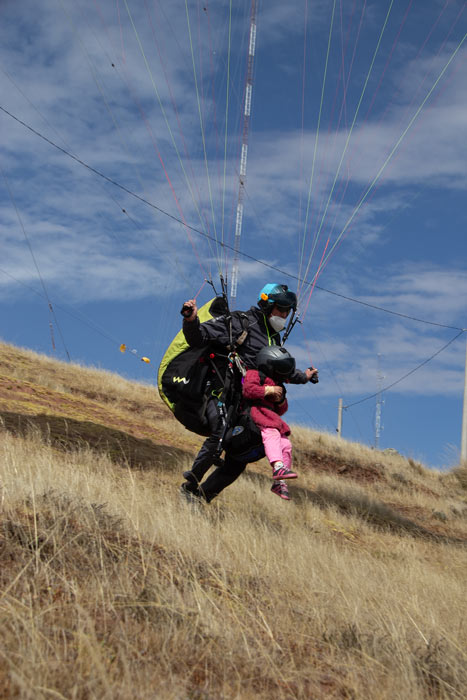 Kids Paragliding